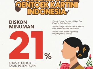 Promo Kopi Oey Hari Kartini Diskon Minuman 21% untuk tamu perempuan dine-in di Bintaro