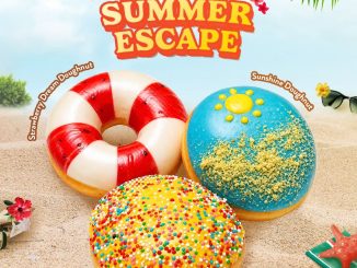 Promo Krispy Kreme NEW! Summer Doughnuts mulai Rp. 16 ribu dengan varian fruity edisi musim panas