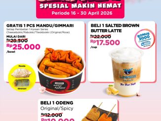Promo Lawson Semangat Spesial Makin Hemat mulai Rp. 10.000 odeng dan Korean Series