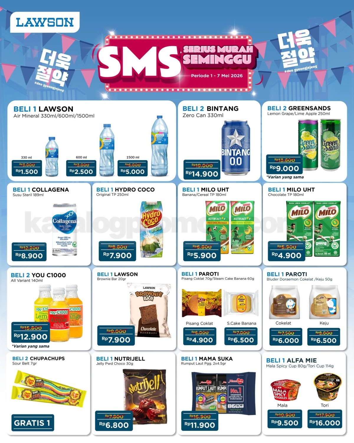 Promo Lawson SMS Serius Murah Seminggu 01-07 Mei 2026