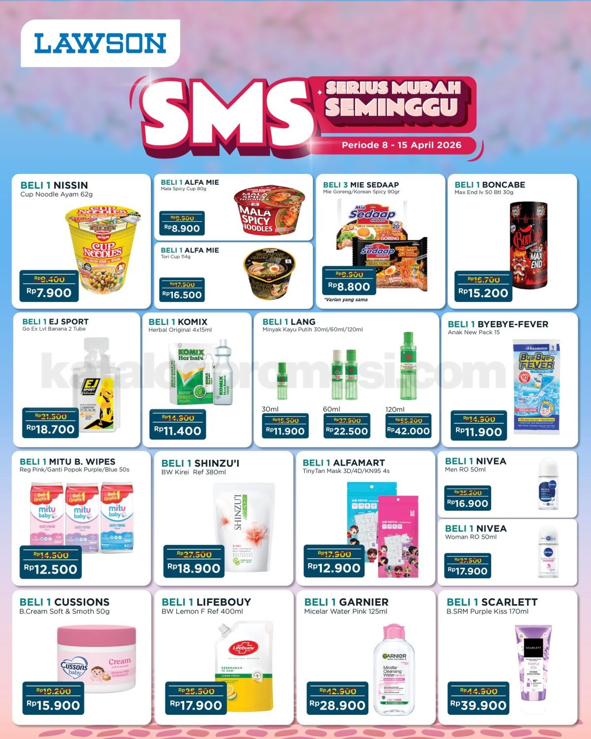 Promo Lawson SMS Serius Murah Seminggu 8-15 April 2026 Promo Lawson SMS Serius Murah Seminggu 8-15 April 2026 1