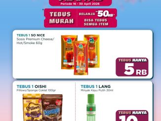 Promo Lawson Tempur Tebus Murah mulai Rp. 5.000 dengan belanja Rp. 50.000 produk pilihan