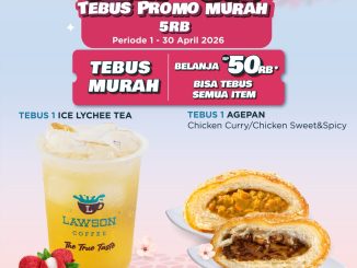 Promo Lawson Tempur Tebus Murah Rp. 5.000 dengan belanja 50rb