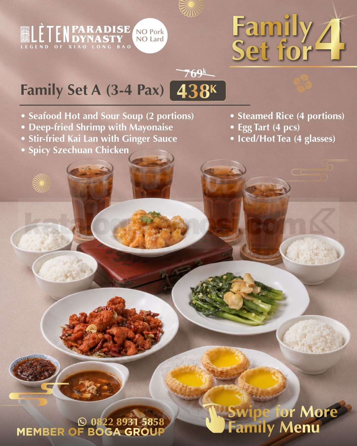 Promo Leten Paradise Dynasty Family Set Mulai Rp. 438.000 Promo Leten Paradise Dynasty Family Set Mulai Rp. 438.000 1
