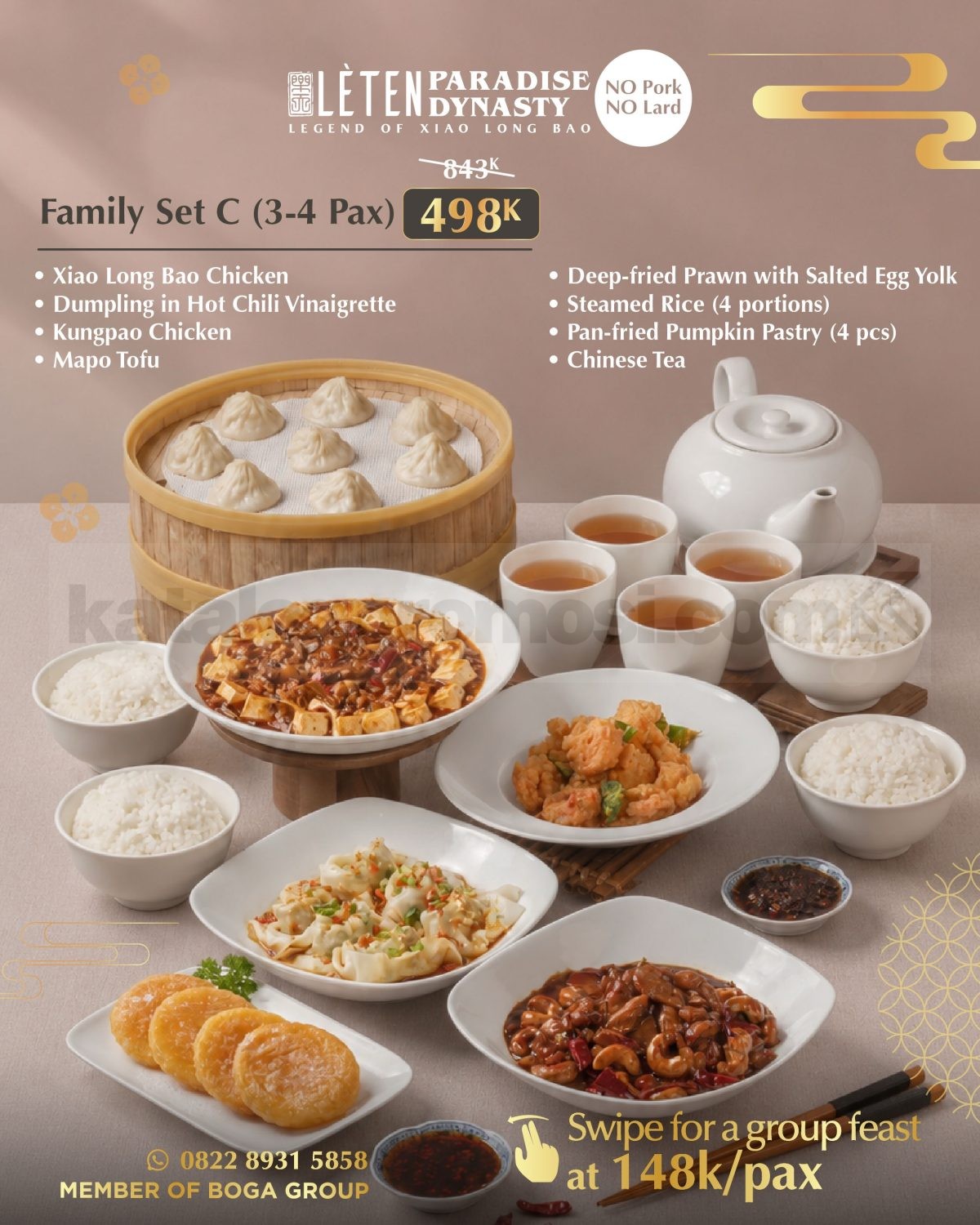 Promo Leten Paradise Dynasty Family Set Mulai Rp. 438.000 Promo Leten Paradise Dynasty Family Set Mulai Rp. 438.000 3