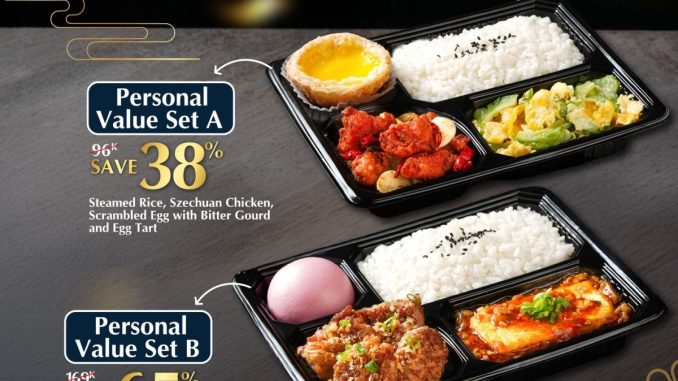 Promo LETEN PARADISE DYNASTY Personal Value Set Rp. 60.000 paket menu lengkap