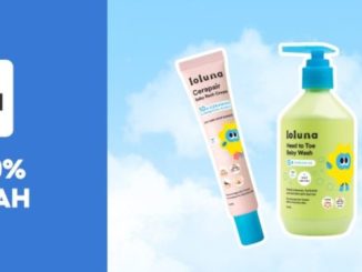 Promo Loluna Shopee Diskon 50% produk bayi dengan hadiah menarik