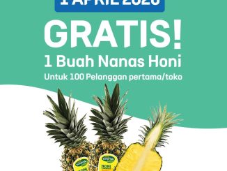 Promo Lotte Mart Hanya 1 Hari Gratis Nanas Honi untuk 100 pelanggan pertama tanggal 1 April 2026
