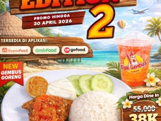 Promo Pak Gembus Paket Gembus Edition 2 Rp. 38.000 paket ayam sambal lengkap hemat