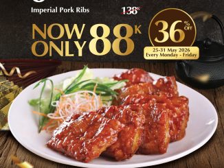 Promo Paradise Dynasty 8 Menu Favorit Rp. 88.000 dengan pilihan menu Chinese food spesial payday