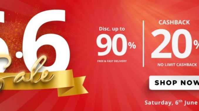 Promo Periplus 6.6 Sale Diskon Hingga 90% dengan cashback 20% dan points reward 5%