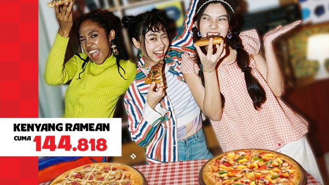 Promo PHD 3 Regular Pizza Rp. 144.818 berisi Ultimate Pizza, Signature Pizza, dan Favourite Pizza periode 15-16 Juni 2026