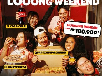 Promo PHD Special Long Weekend Mukbang Ramean Rp. 180.909 dengan pizza dan Coca-Cola 1L