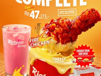 Promo Richeese Factory Combo Complete mulai Rp. 41.818 2