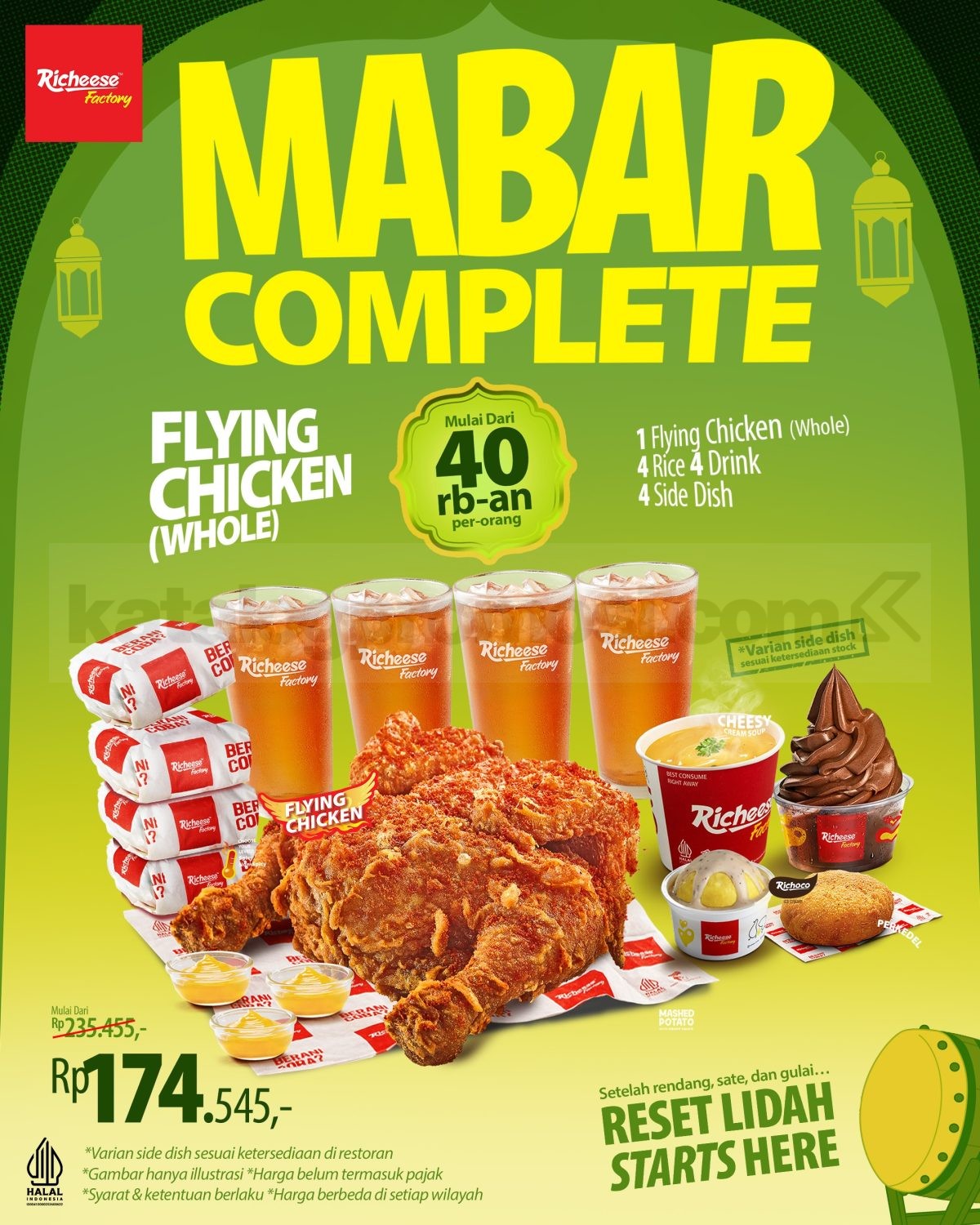 Promo Richeese Factory Mabar Complete mulai Rp. 40 Ribuan Promo Richeese Factory Mabar Complete mulai Rp. 40 Ribuan 1
