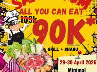 Promo Sakabe Buffet Sakaboom All You Can Eat Rp. 90.000 makan sepuasnya grill dan shabu