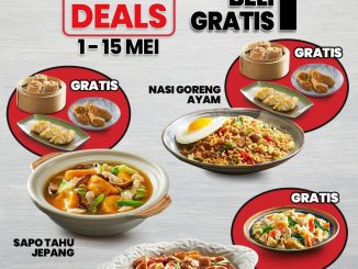 Promo Sapo Oriental 5.5 Beli 1 Gratis 1 menu favorit via aplikasi ojol