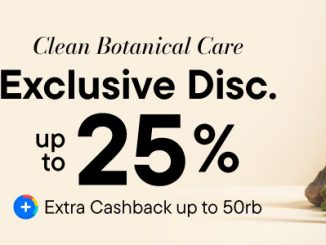 Promo Sensatia Botanicals Rabu Cantik diskon hingga 25% cashback 50 ribu