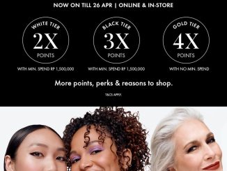 Promo Sephora Beauty Pass Members Only 4x Points hingga 26 April 2026 berlaku online dan in-store untuk member sesuai tier membership