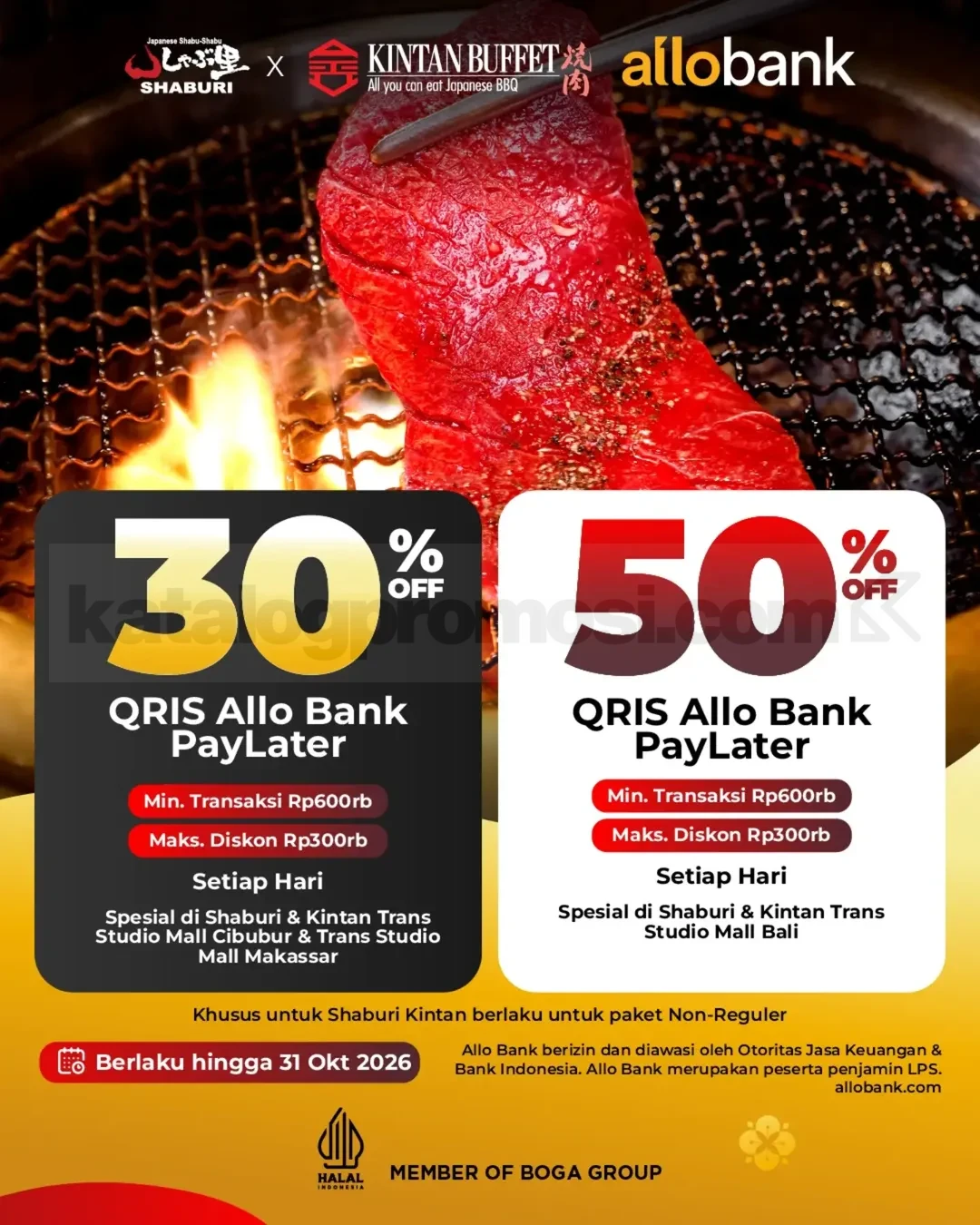 Promo Shaburi Kintan Buffet All You Can Eat Diskon hingga 50% Promo Shaburi Kintan Buffet All You Can Eat Diskon hingga 50% 1