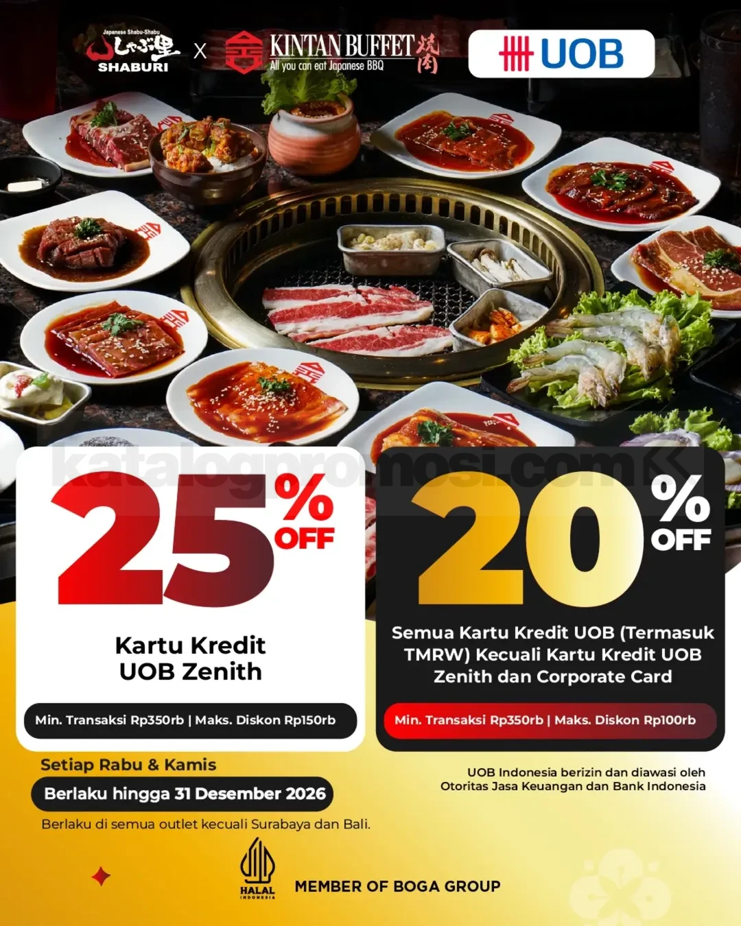 Promo Shaburi Kintan Buffet All You Can Eat Diskon hingga 50% Promo Shaburi Kintan Buffet All You Can Eat Diskon hingga 50% 11