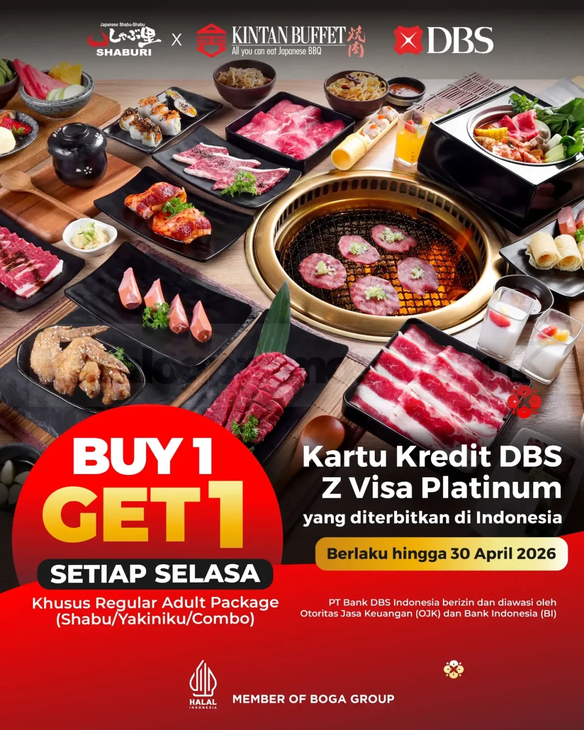 Promo Shaburi Kintan Buffet Diskon hingga 30% Bank Partner Promo Shaburi Kintan Buffet Diskon hingga 30% Bank Partner 4