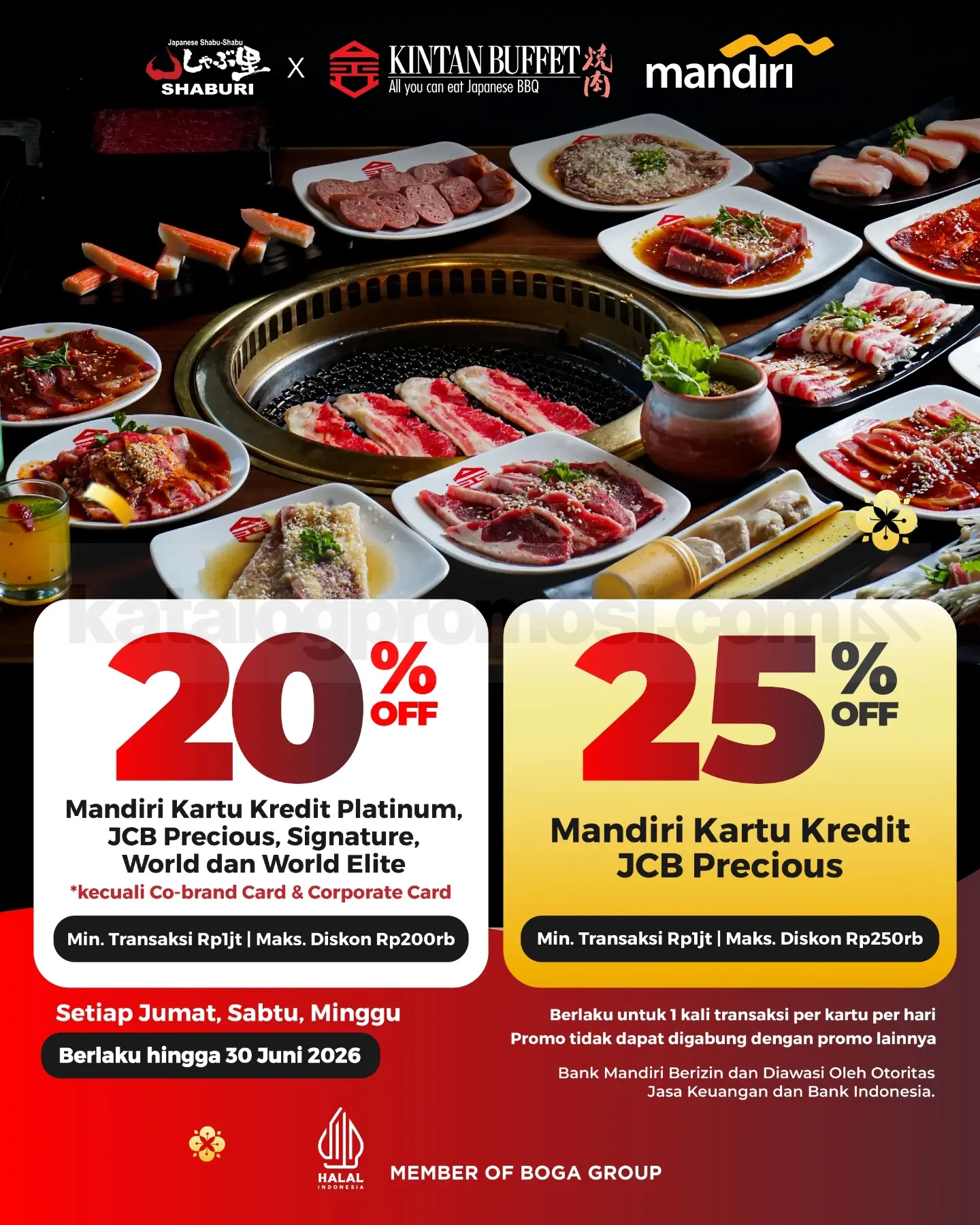 Promo Shaburi Kintan Buffet Diskon hingga 30% Bank Partner Promo Shaburi Kintan Buffet Diskon hingga 30% Bank Partner 5