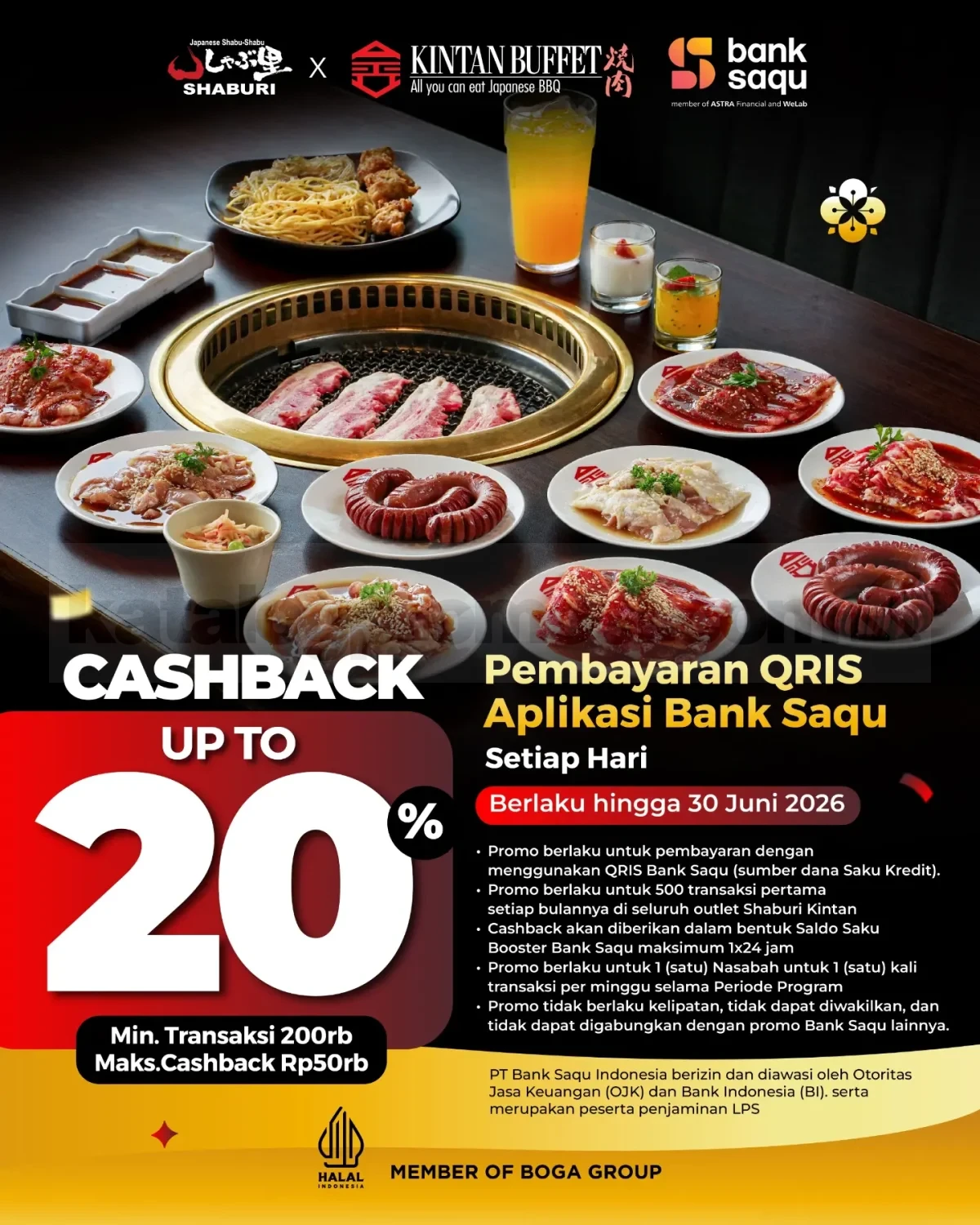 Promo Shaburi Kintan Buffet Diskon hingga 30% Bank Partner Promo Shaburi Kintan Buffet Diskon hingga 30% Bank Partner 8