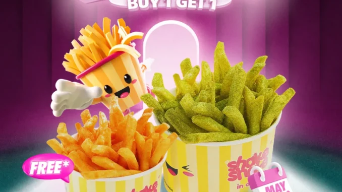 Promo Shake Shake in a Tub BOGOF Buy 1 Get 1 Free gratis Regular Fries di Pakuwon Mall Solo