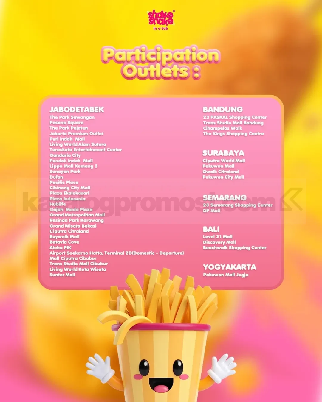 Promo Shake Shake in a Tub NEW Corndog dengan Cheezy Sauce Promo Shake Shake in a Tub NEW Corndog dengan Cheezy Sauce 1