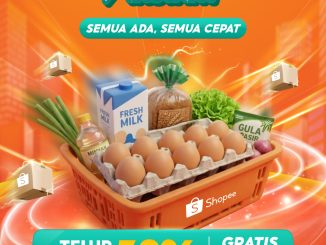 Promo Shopee Belanja Instant diskon telur 50% gratis ongkir Rp0
