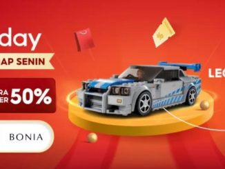 Promo Shopee Mall Monday Brand Flash Sale 50% untuk LEGO, SK-II, Kiehl's, dan BONIA