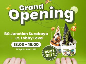 Promo Sour Sally Grand Opening Surabaya Buy 1 Get 1 di BG Junction