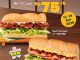Promo Subway Umai Deals 2 Sandwich Rp. 75.000 paket hemat GrabFood April 2026