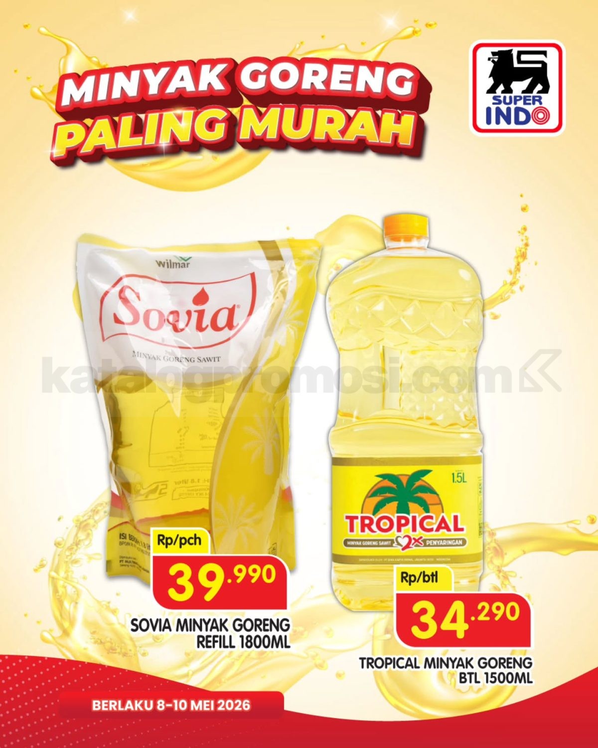 Promo Super Indo Minyak Goreng Paling Murah 08-10 Mei 2026