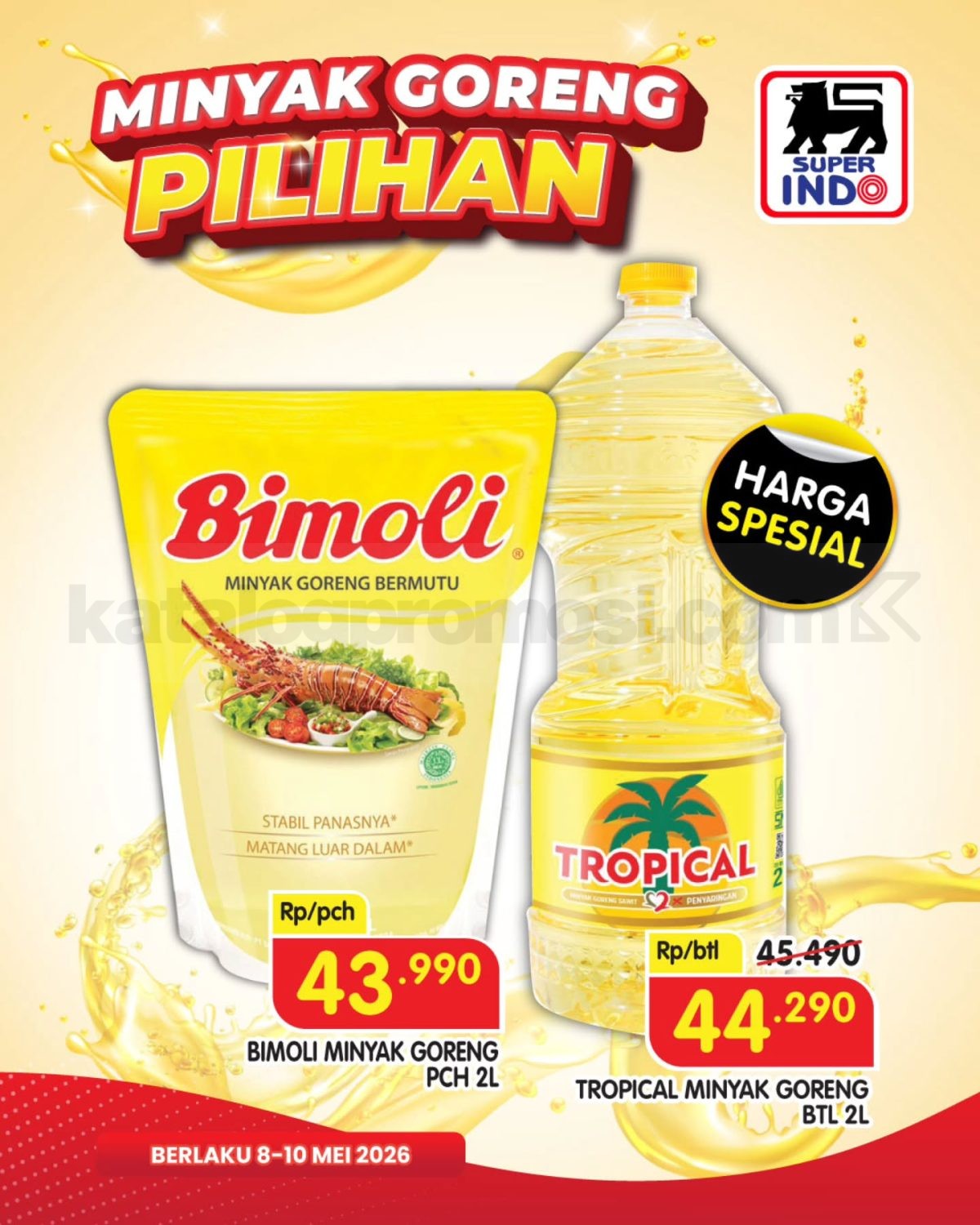 Promo Super Indo Minyak Goreng Paling Murah 08-10 Mei 2026