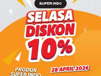 Promo Super Indo Selasa Extra Diskon 10% produk 365 berlaku 28 April 2026
