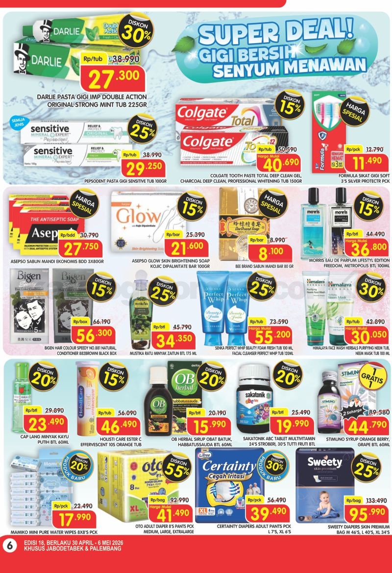 Promo Superindo Katalog 30 April - 06 Mei 2026