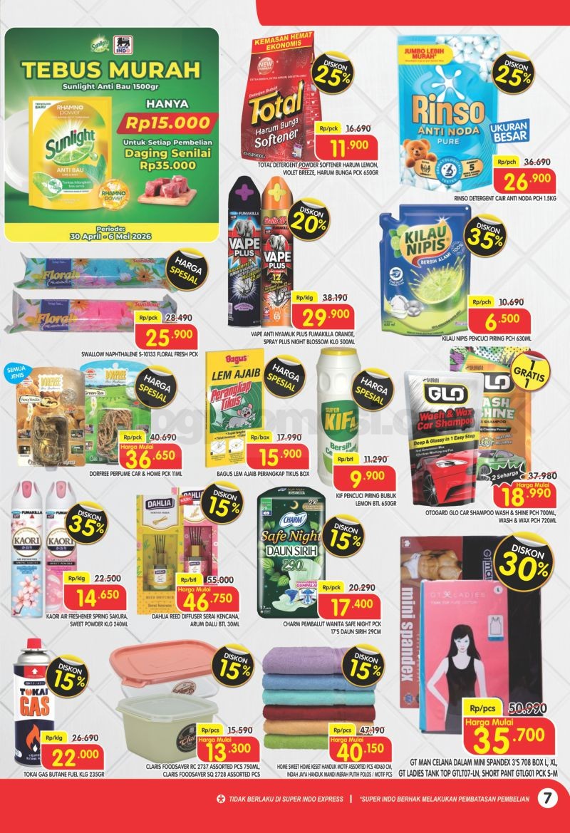 Promo Superindo Katalog 30 April - 06 Mei 2026