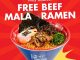 Promo Tami Yakitori Birthday Treats gratis Beef Mala Ramen bulan Mei