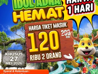 Promo The Jungle Idul Adha Tiket Berdua Rp. 120.000 khusus pemilik KTP JABODETABEK