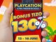 Promo Timezone Long Weekend Deals Bonus Tizo hingga 130% dengan bonus sampai 1.150 Tizo saat reload Powercard