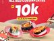 Promo Tom Sushi Red Colorplates Rp. 10.000 sushi hemat di outlet tertentu