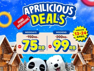 Promo Trans Snow World Bekasi Aprilicious Deals Rp. 75.000 tiket main salju hemat