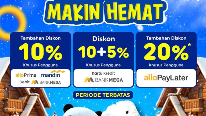Promo Trans Snow World Bekasi Bank Diskon Hingga 20% tiket bermain salju