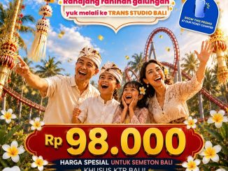 Promo Trans Studio Bali Galungan Tiket Rp. 98.000 akses semua wahana untuk pemilik KTP Bali