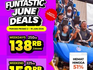 Promo Trans Studio Cibubur Funtastic Deals Diskon Hingga 51% tiket hemat weekday dan weekend