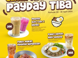 Promo Warunk Upnormal Payday Paket Hemat Mulai Rp. 16.000 dengan paket makan dan BOGO minuman