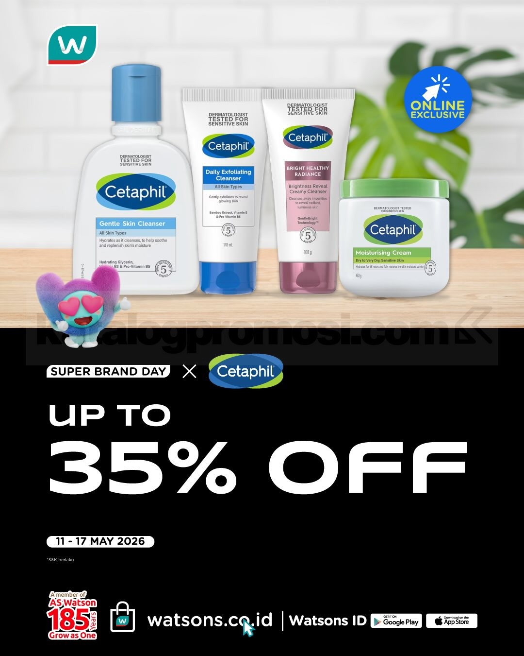Promo Watsons Super Brand Day Diskon hingga 40% Promo Watsons Super Brand Day Diskon hingga 40% 2