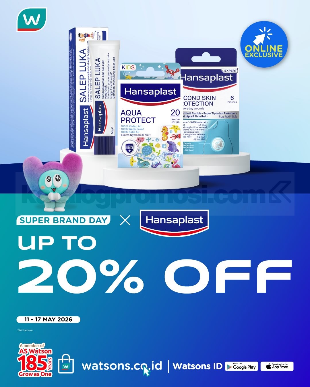 Promo Watsons Super Brand Day Diskon hingga 40% Promo Watsons Super Brand Day Diskon hingga 40% 5